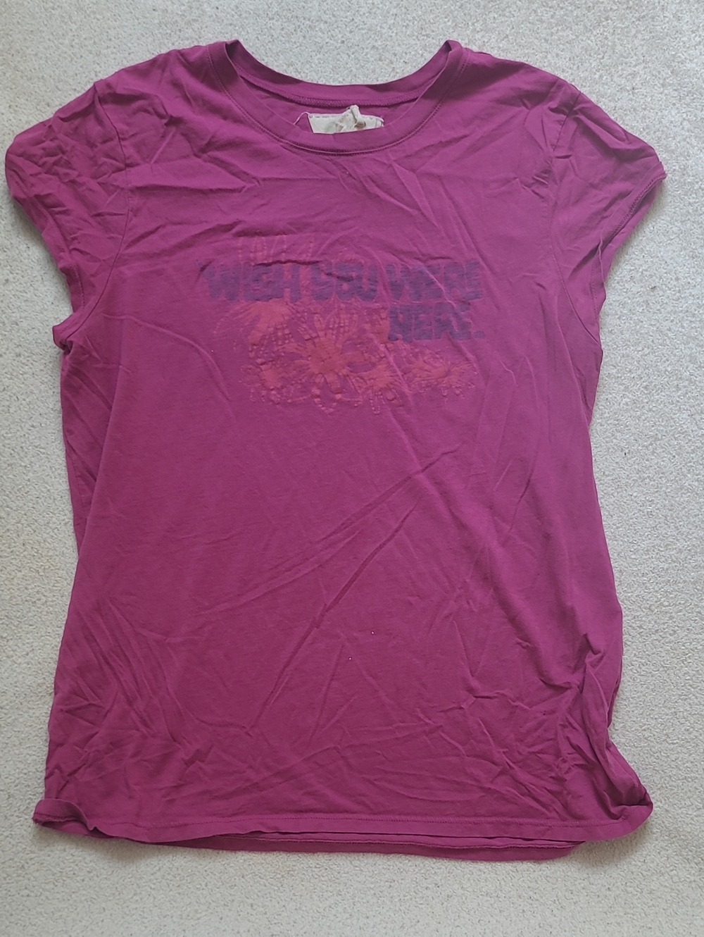 Lilly Pulitzer Magenta Short Sleeve Graphic Tee